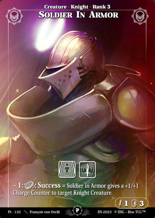 PT 132 SOLDIER IN ARMOR