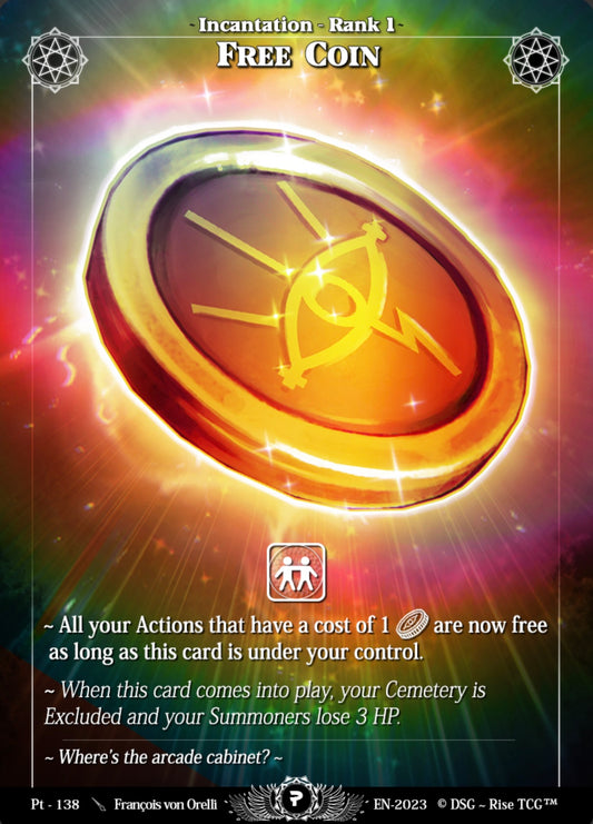 PT 138 FREE COIN