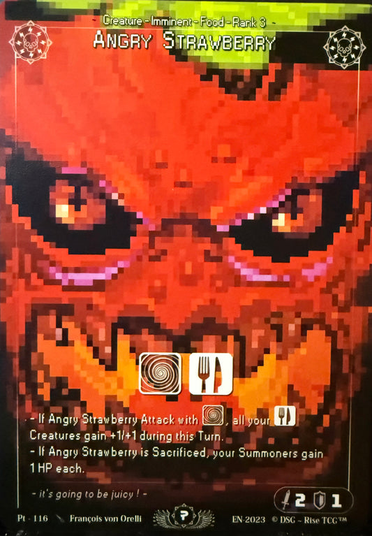 PT 116 ANGRY STRAWBERRY