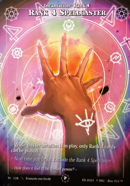 PT 128 RANK 4 SPELLCASTER