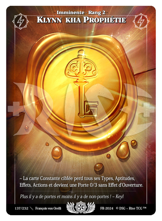 137/232 KLYNN KHA PROPHETIE