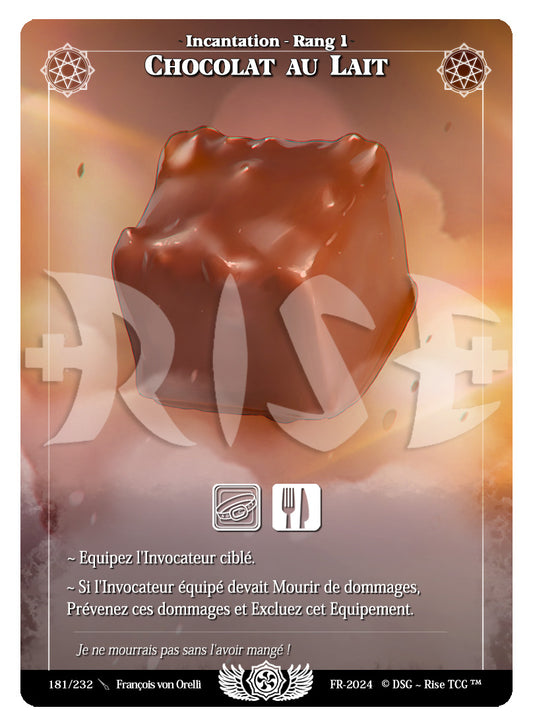 181/232 CHOCOLAT AU LAIT