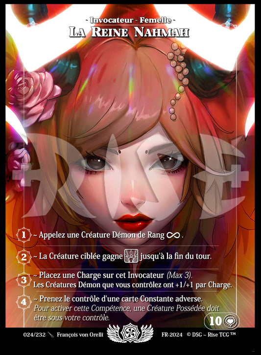 024/232 LA REINE NAHMA VISAGE