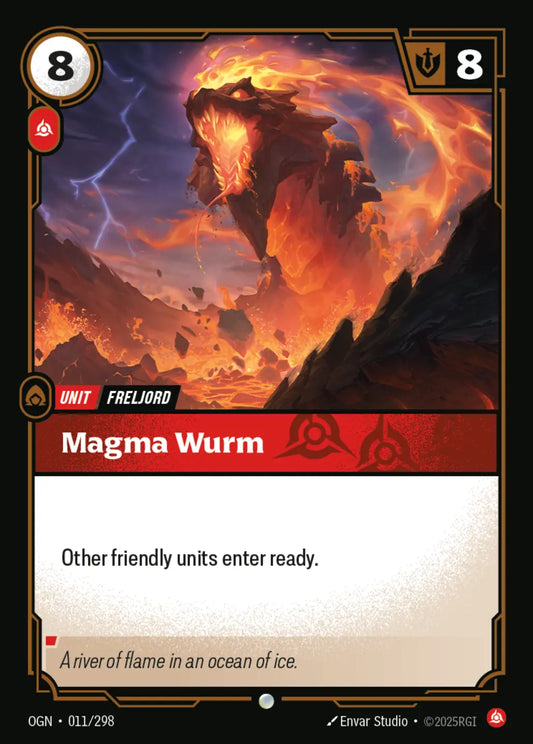 011/298 Magma Wurm