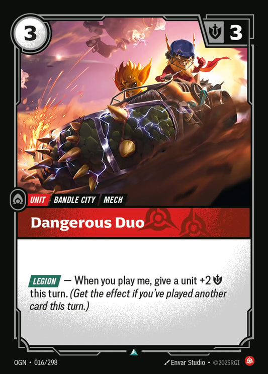 016/298 Dangerous Duo