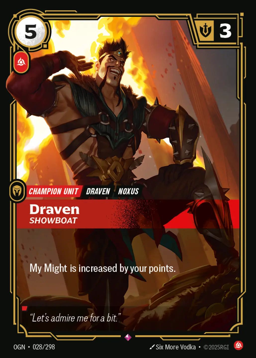028/298 Draven, Showboat