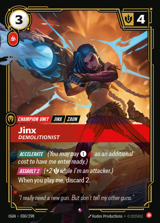 030/298 Jinx, Demolitionist