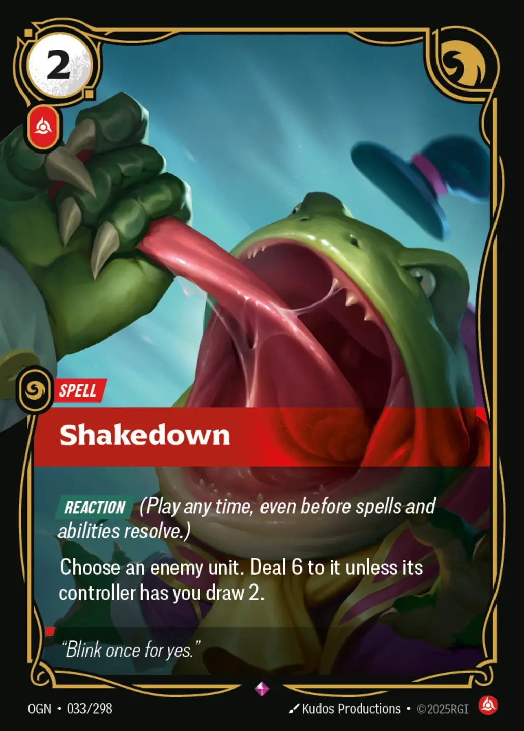 033/298  Shakedown