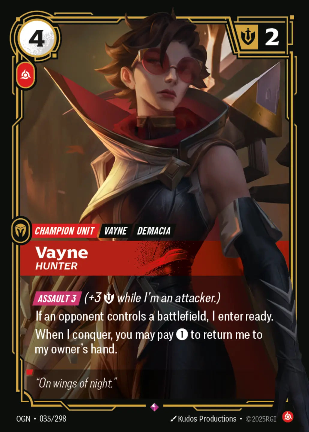 035/298  Vayne, Hunter