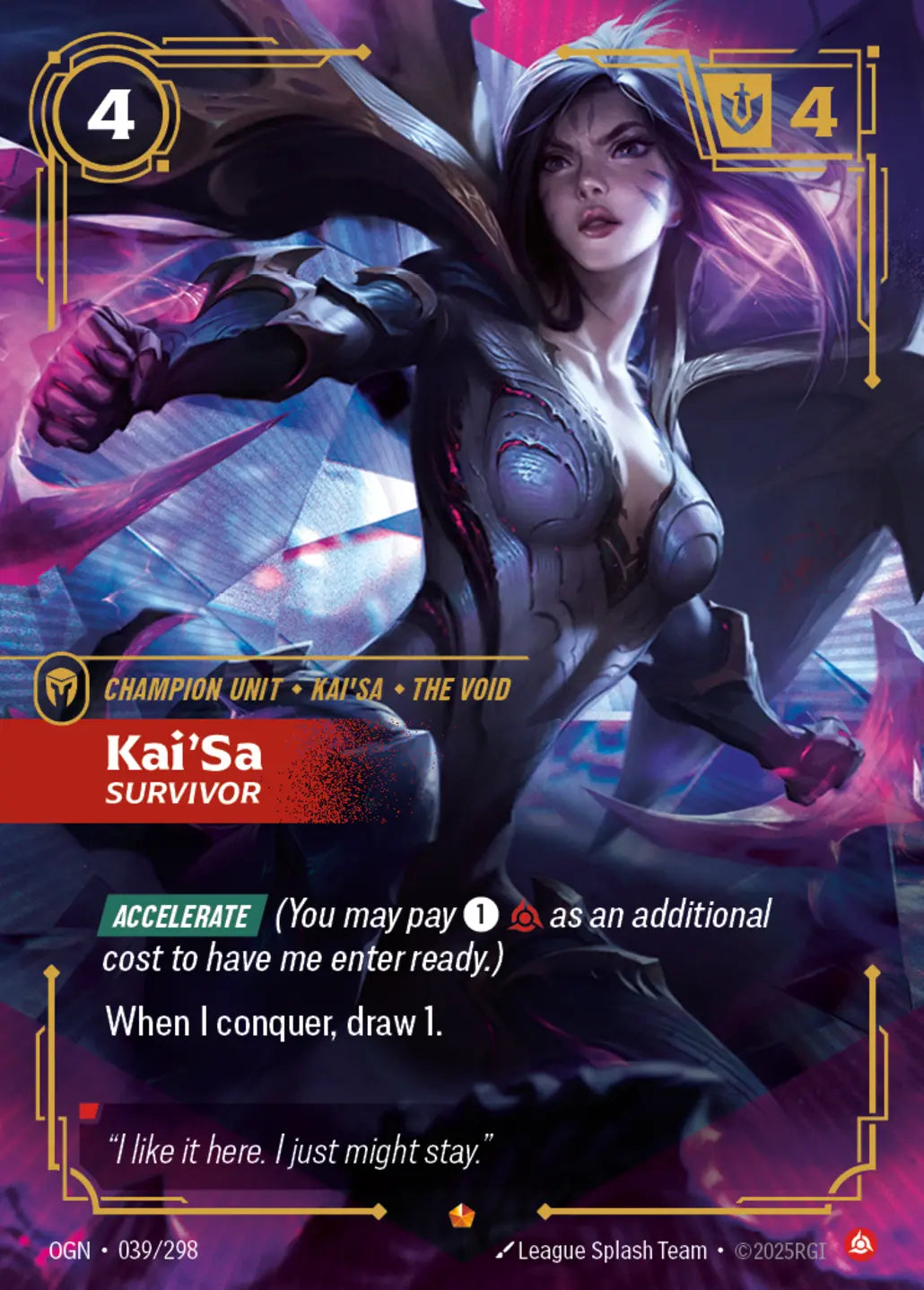 039/298 Kai'Sa, Survivor
