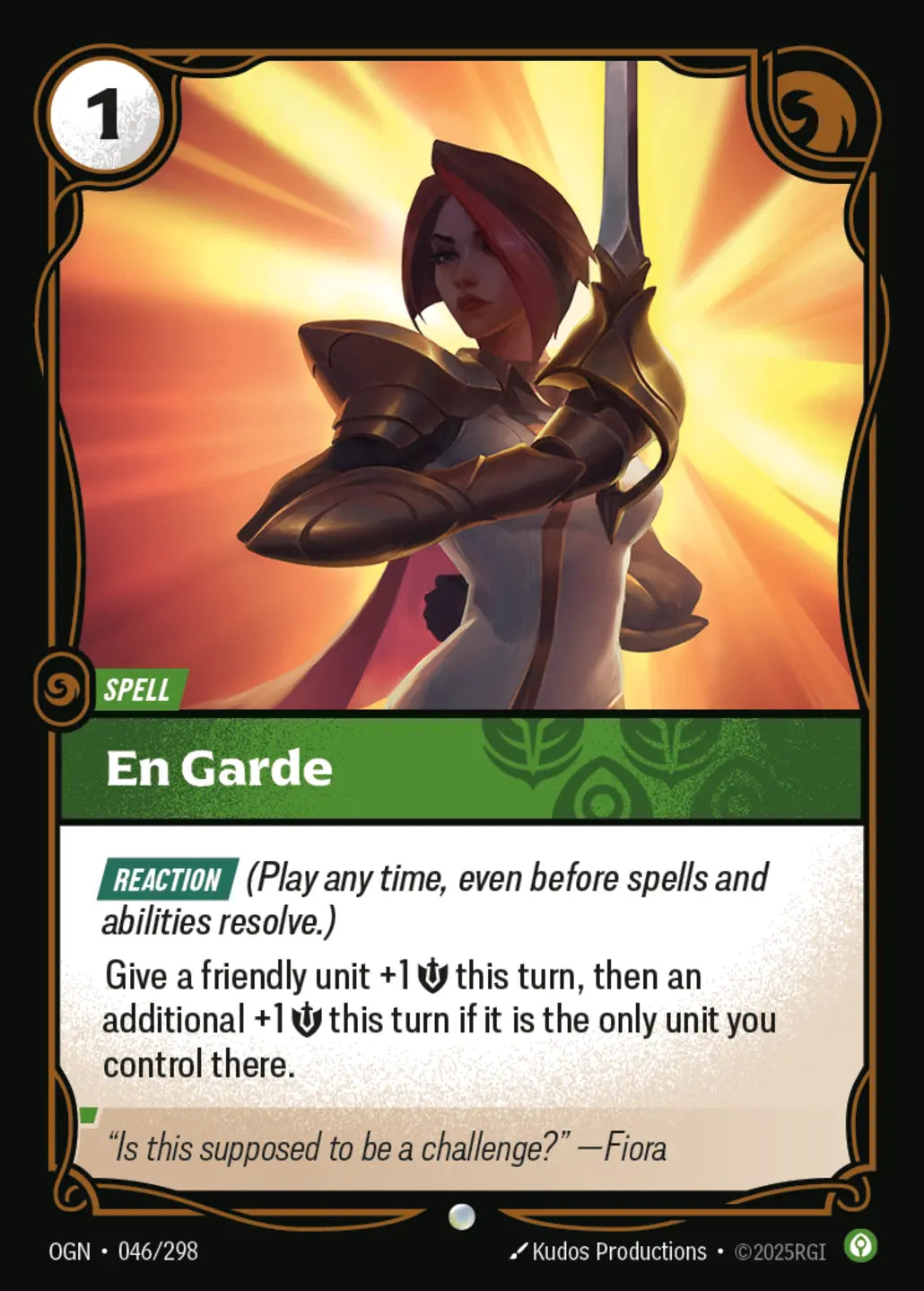 046/298 En Garde