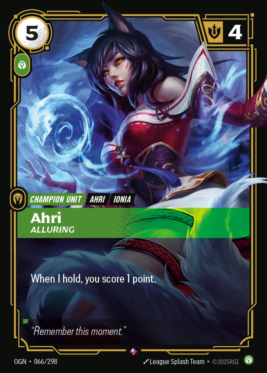 066/298 Ahri, Alluring