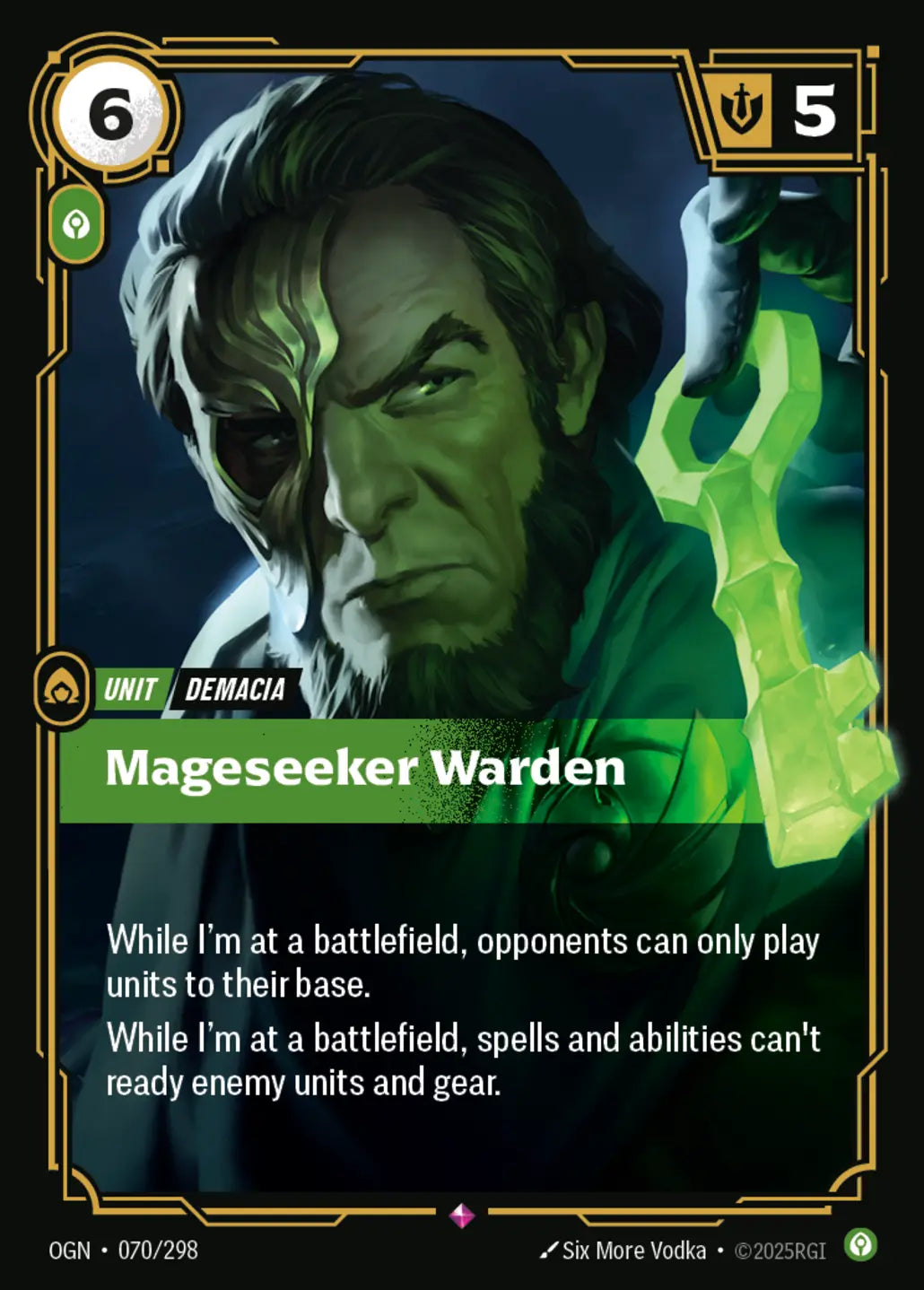 070/298 Mageseeker Warden