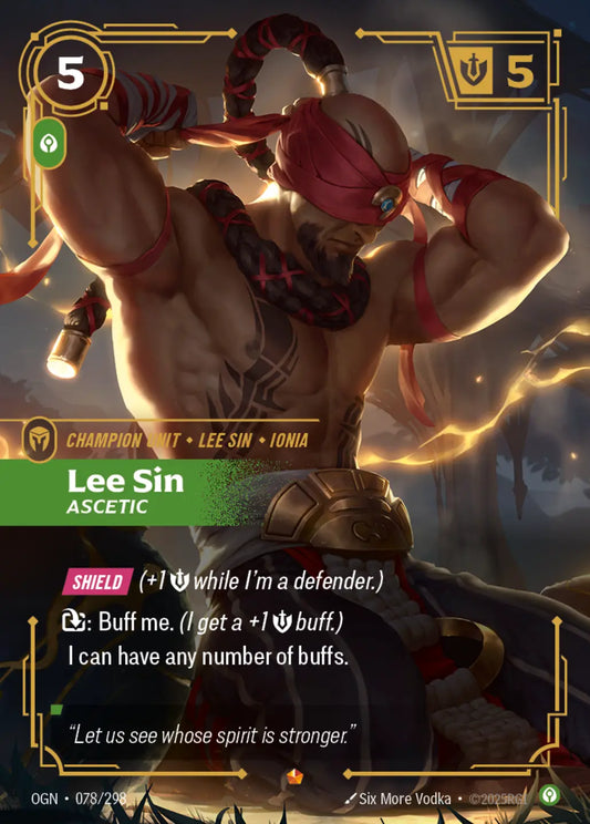 078/298 Lee Sin, Ascetic