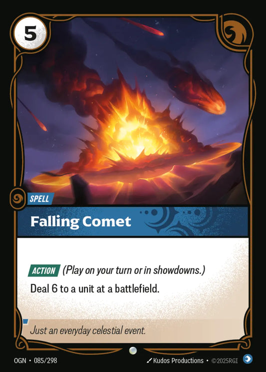 085/298 Falling Comet
