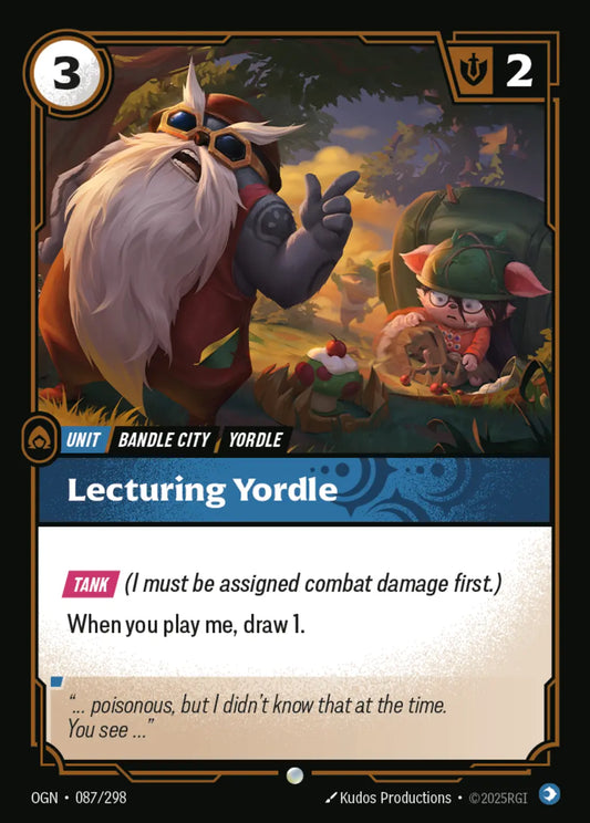 087/298 Lecturing Yordle