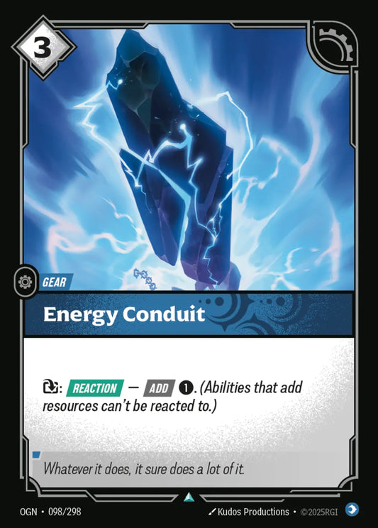 098/298 Energy Conduit