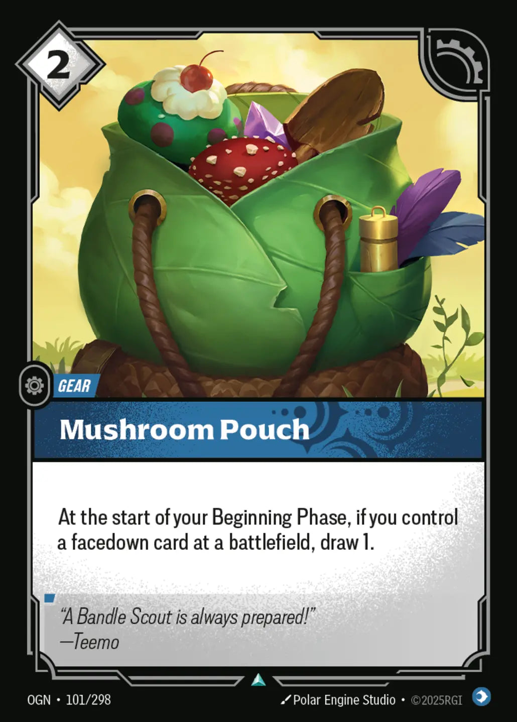 101/298 Mushroom Pouch