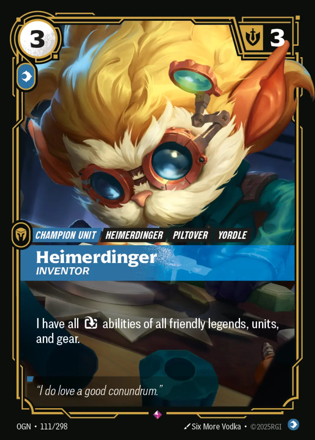 111/298 Heimerdinger, Inventor