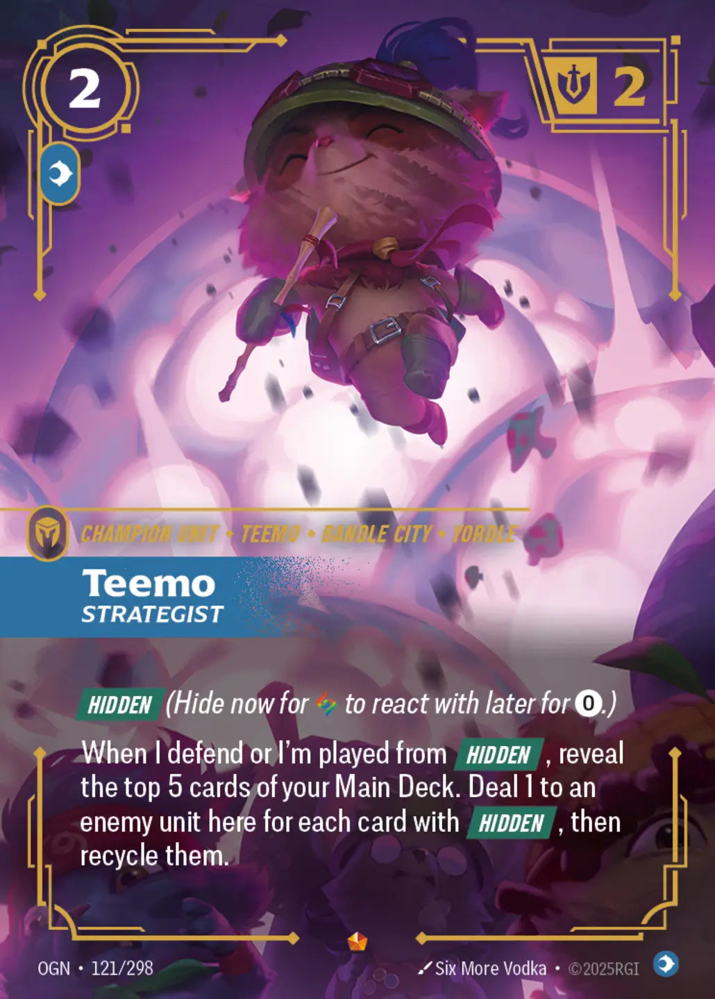 121/298 Teemo, Strategist