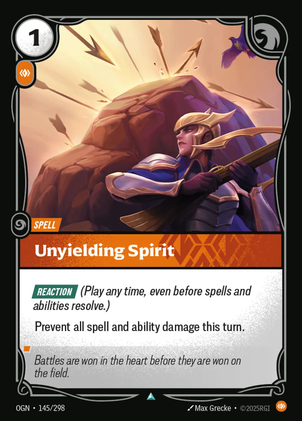 145/298 Unyielding Spirit