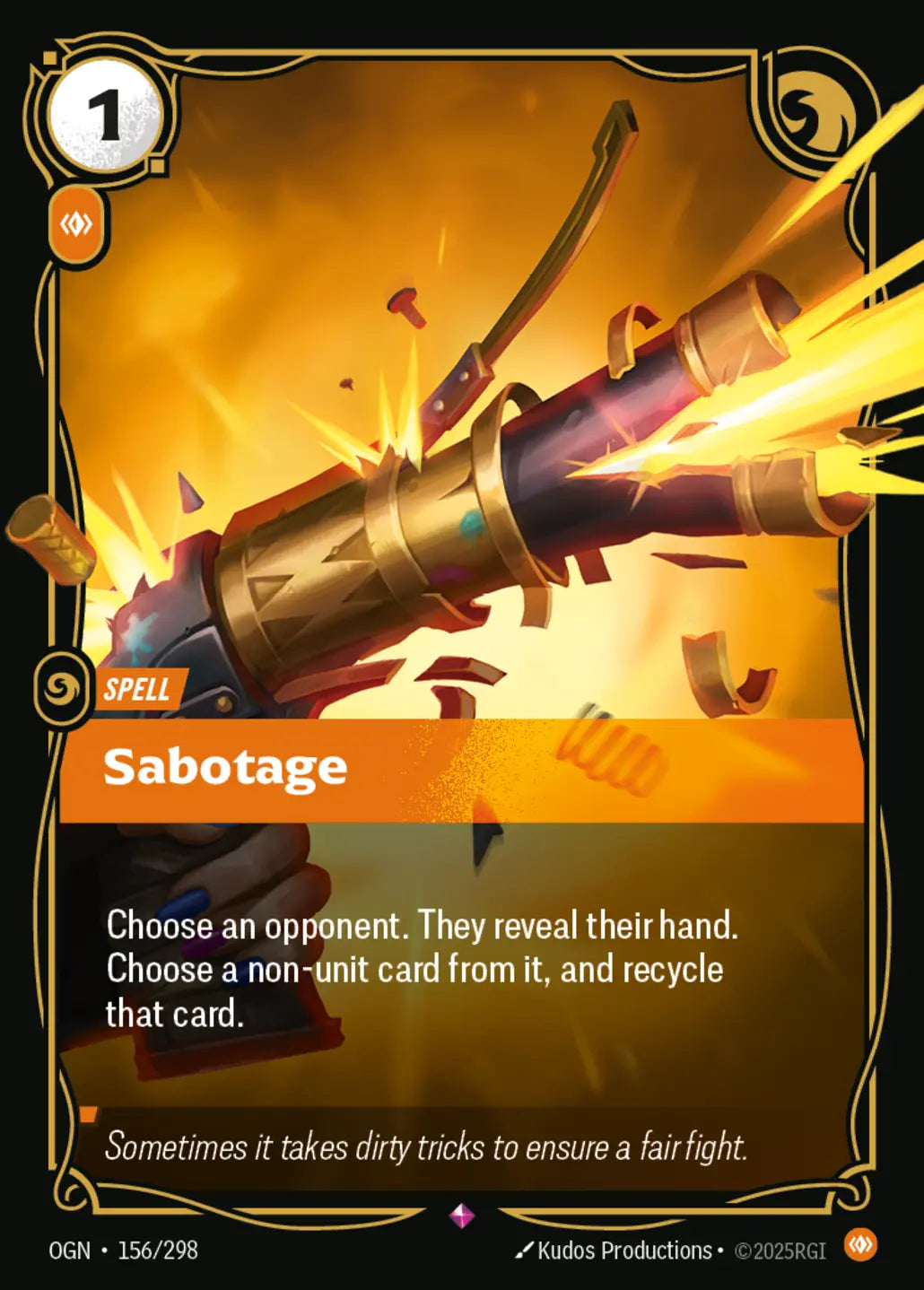 156/298 Sabotage