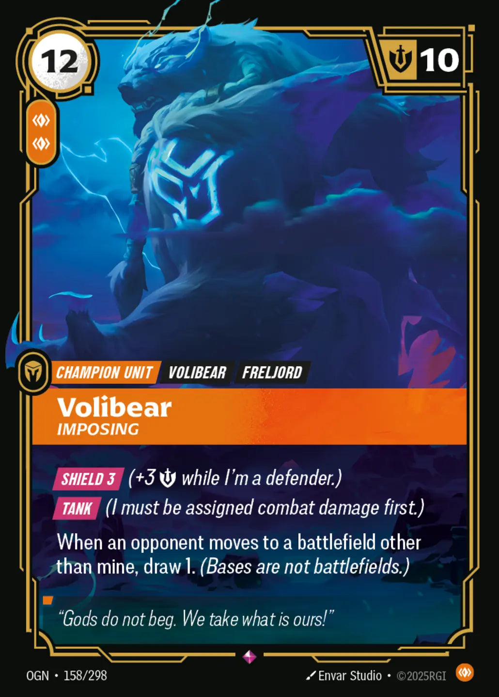 158/298 Volibear, Imposing