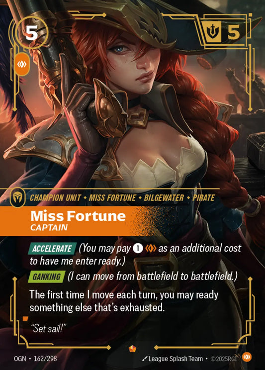 162/298 Miss Fortune, Captain
