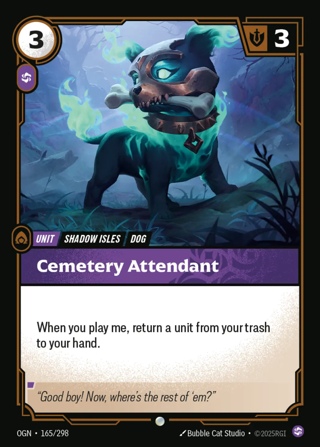 165/298 Cemetery Attendant