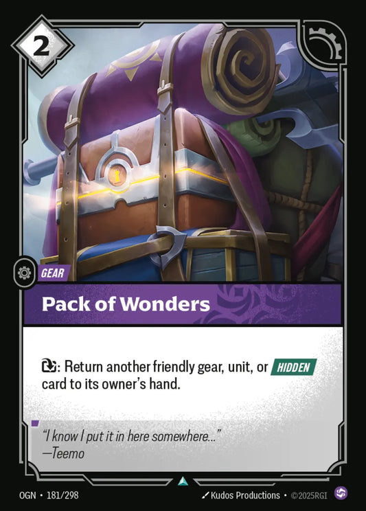 181/298 Pack of Wonders