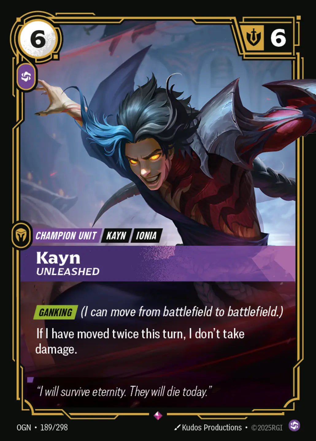 189/298 Kayn, Unleashed