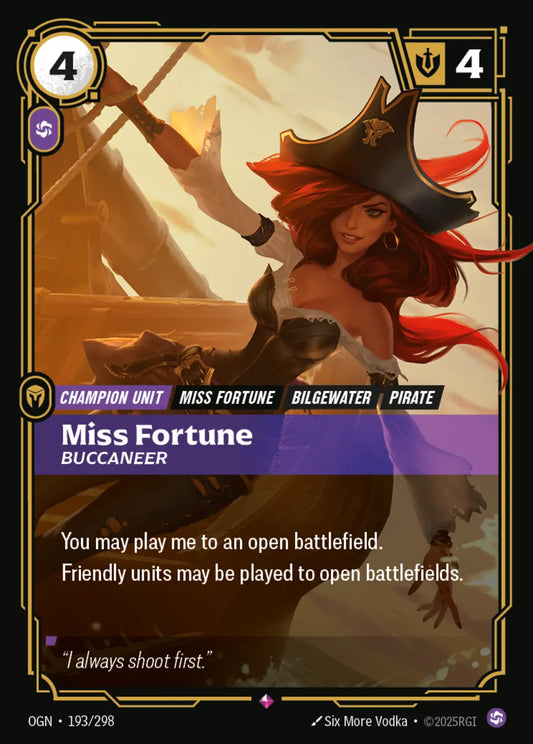 193/298 Miss Fortune, Buccaneer