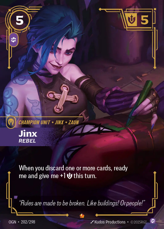 202/298 Jinx, Rebel