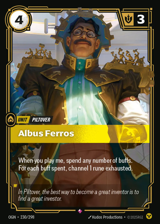 230/298 Albus Ferros