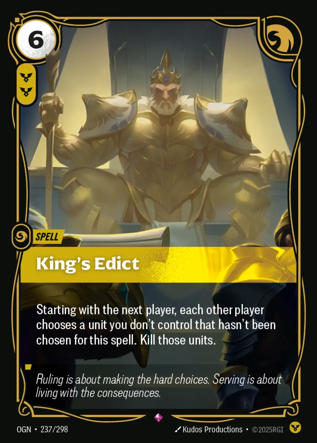 237/298 King's Edict