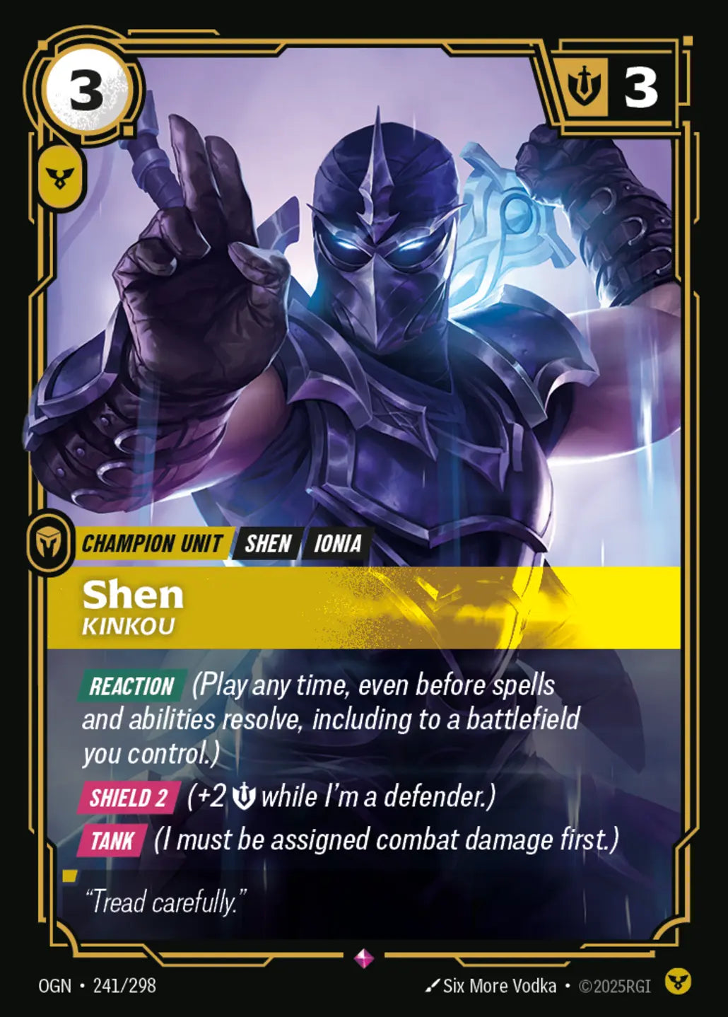 241/298 Shen, Kinkou