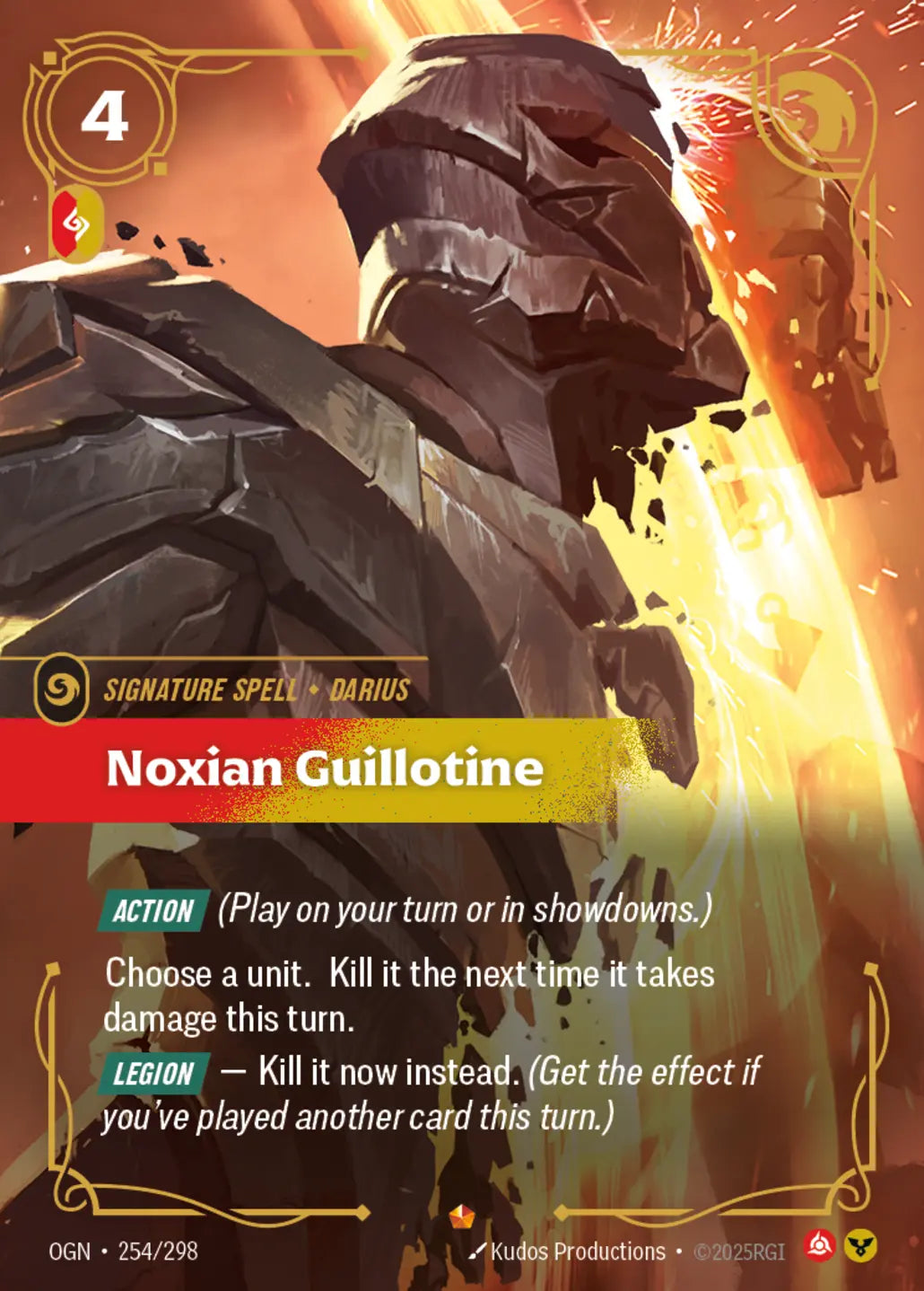 254/298 Noxian Guillotine