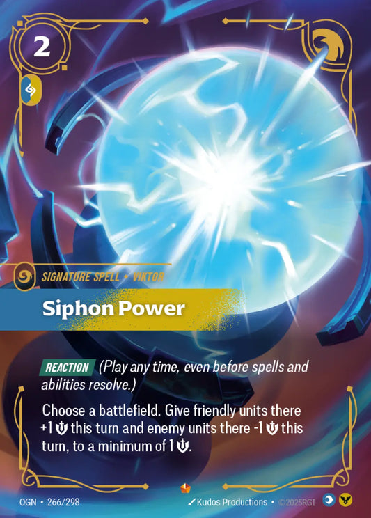 266/298 Siphon Power