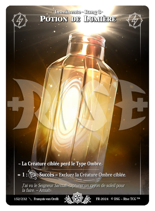 152/232 POTION DE LUMIERE