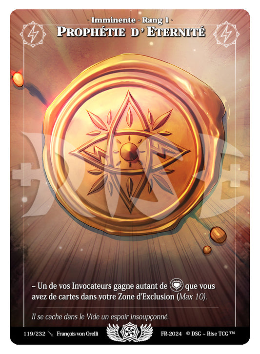 119/232 PROPHETIE D'ETERNITE