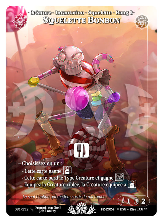 081/232 SQUELETTE BONBON