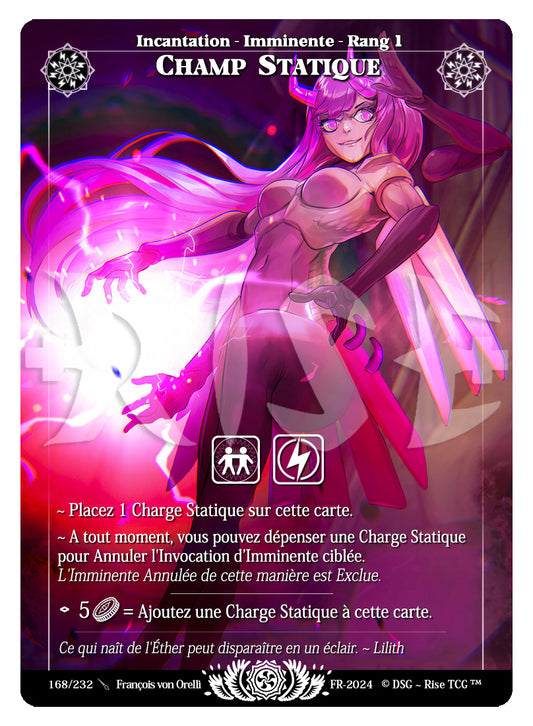 168/232 CHAMP STATIQUE