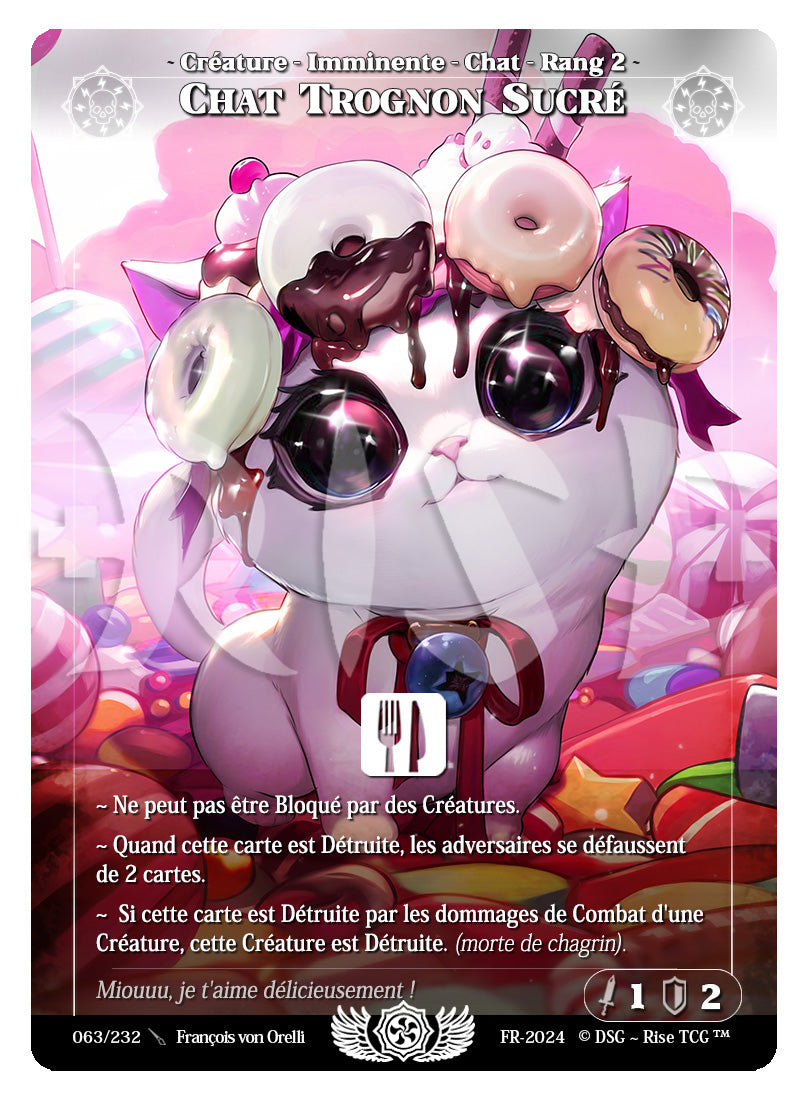 063/232 CHAT TROGNON SUCRE