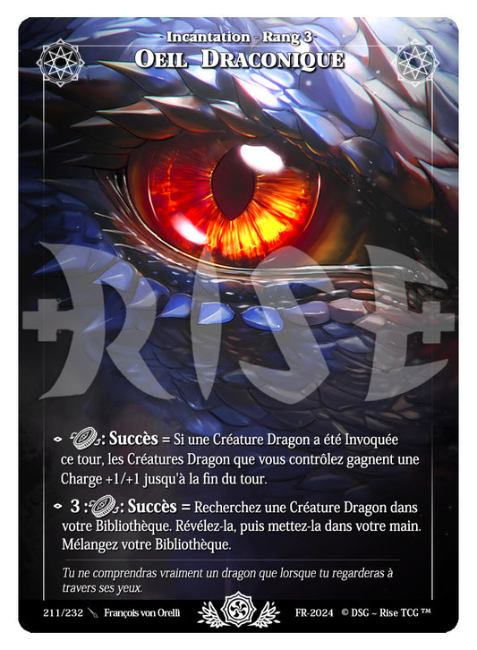 211/232 OEIL DRACONIQUE