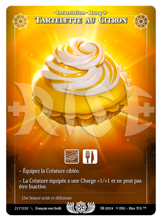217/232 TARTELETTE AU CITRON